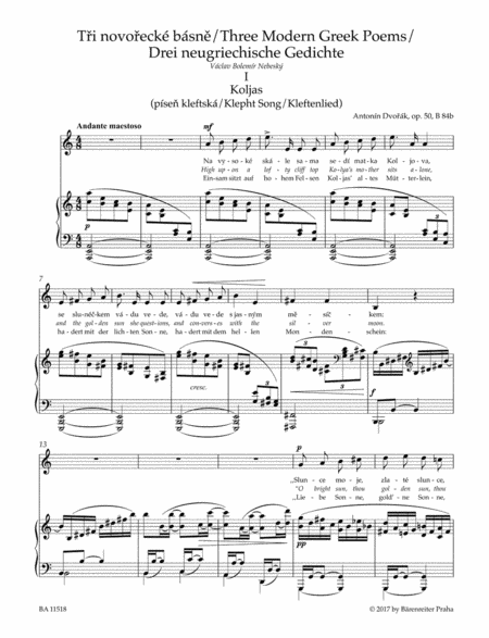 Songs II for Voice and Piano - Low Voice