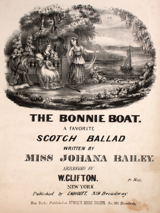 The Bonnie Boat. A Favorite Scotch Ballad
