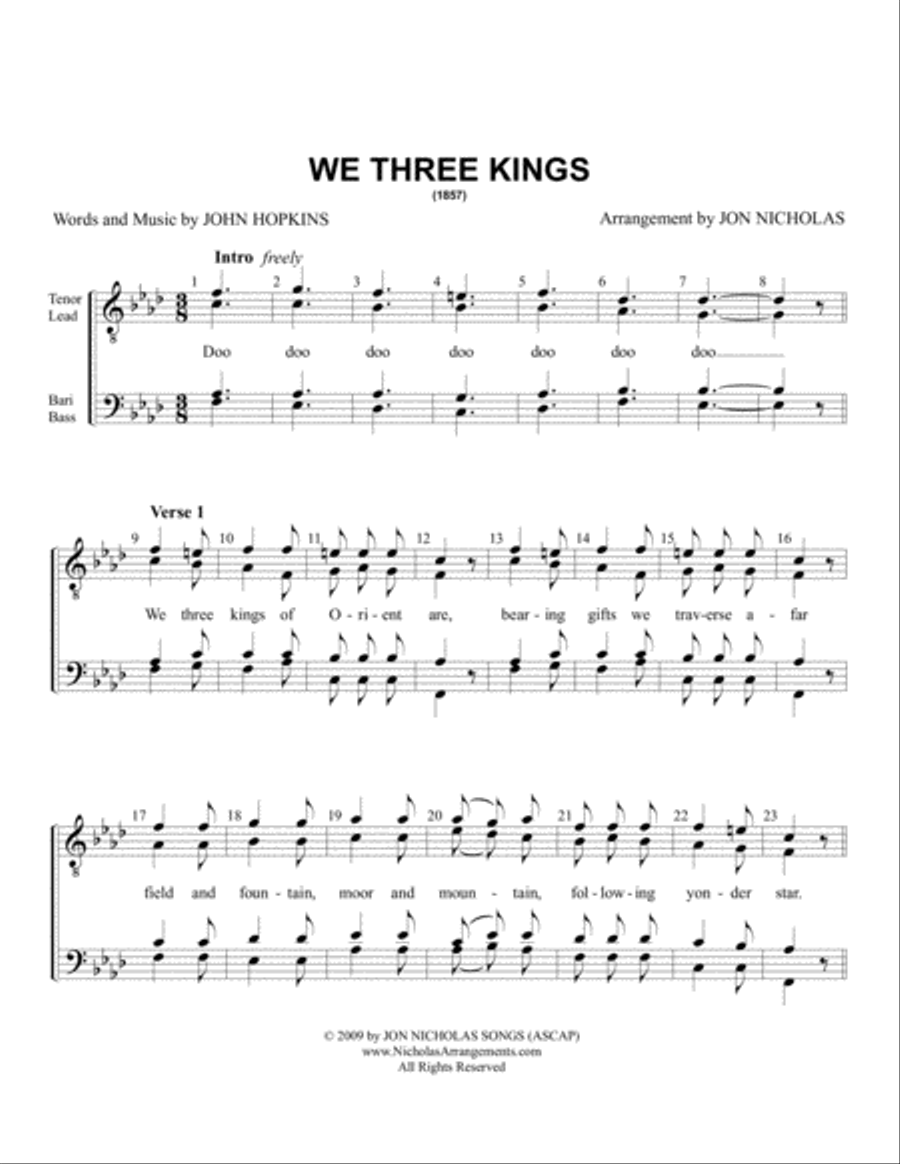 We Three Kings image number null