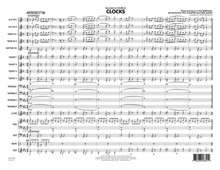 Clocks - Conductor Score (Full Score)