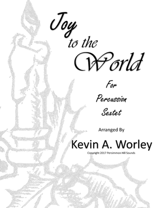 Book cover for Joy to the World for Percussion Sextet