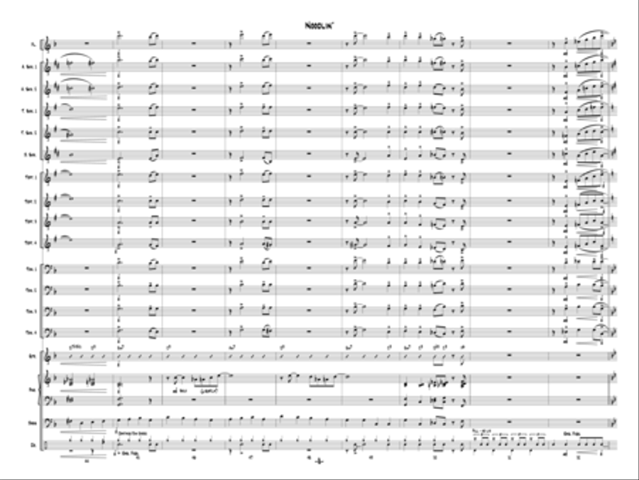Noodlin' Jazz Ensemble scores gallery preview page 7