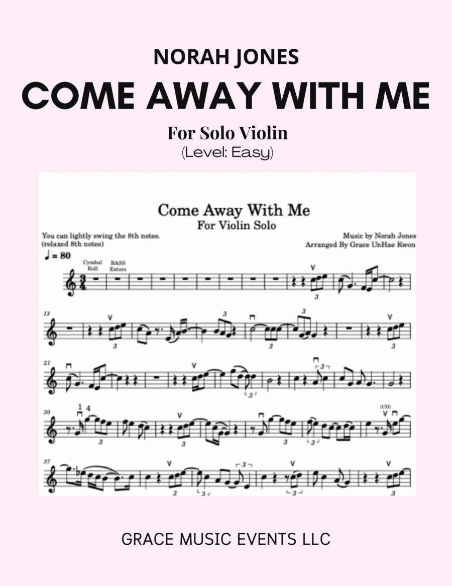 Come Away With Me image number null