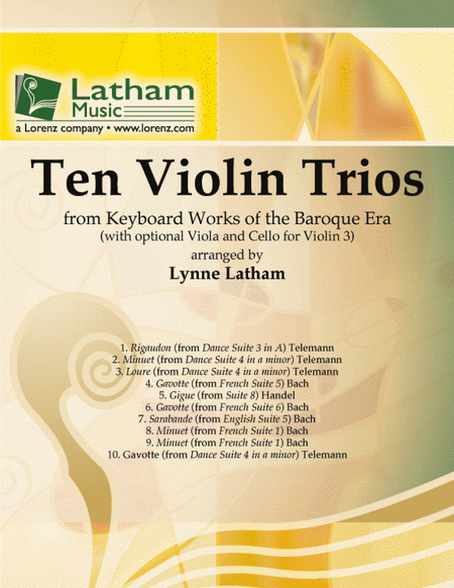 Ten Violin Trios image number null