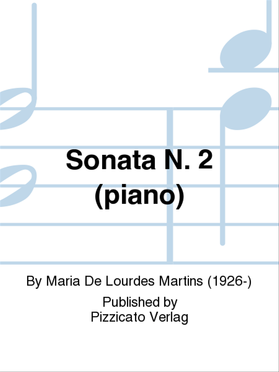 Sonata N. 2 (piano) Piano Solo scores gallery preview page 1