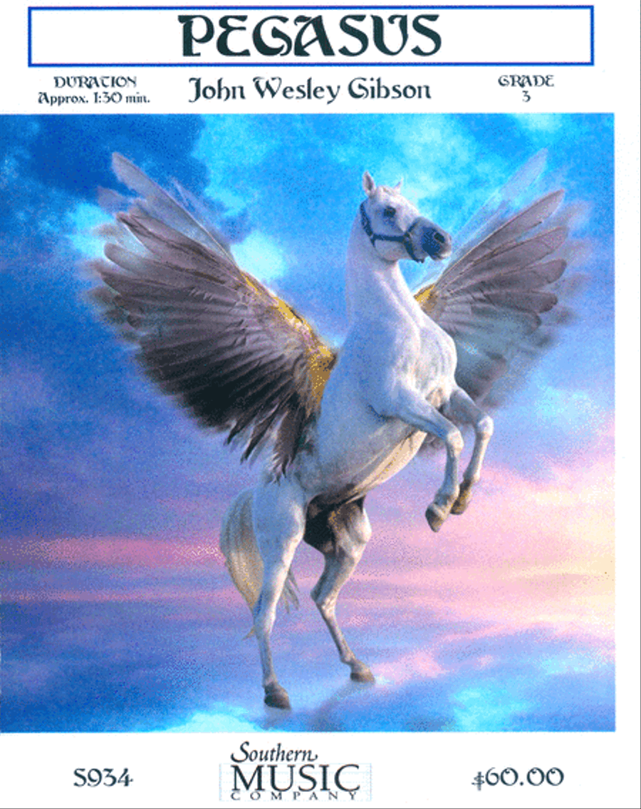 Pegasus - Fanfare from The Sleeping Spirit Concert Band scores gallery preview page 1
