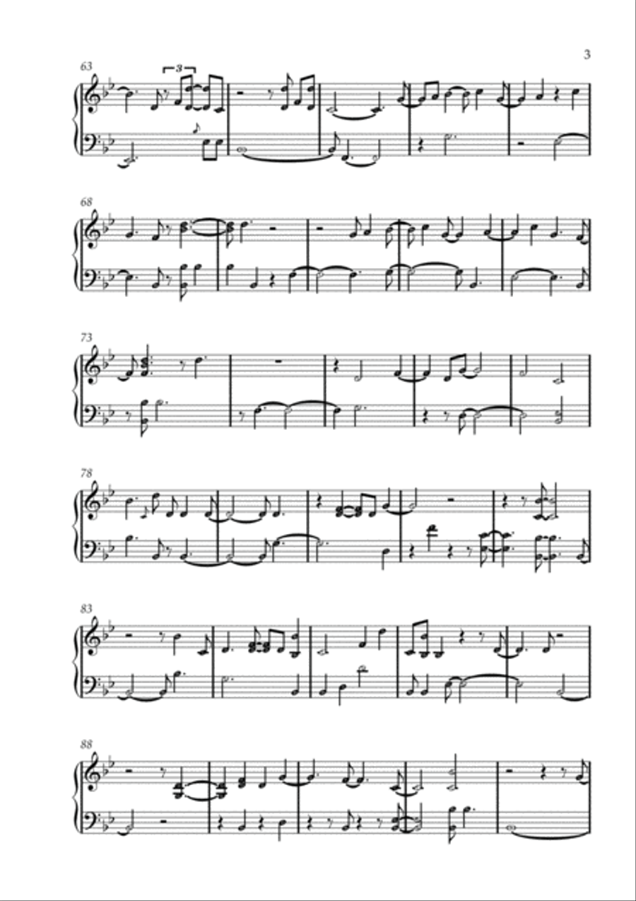 Promises Easy Piano scores gallery preview page 3