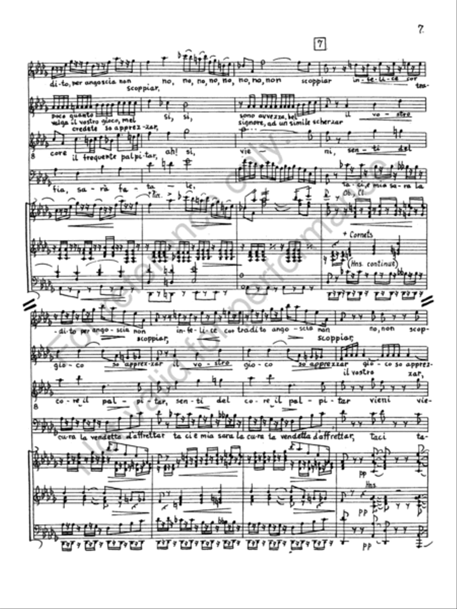 Bella figlia del amore Bella figlia del amore Concert Band scores gallery preview page 8