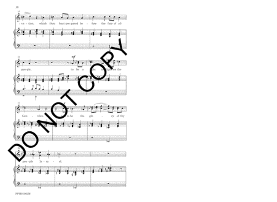 Magnificat and Nunc Dimittis 2-Part scores gallery preview page 13