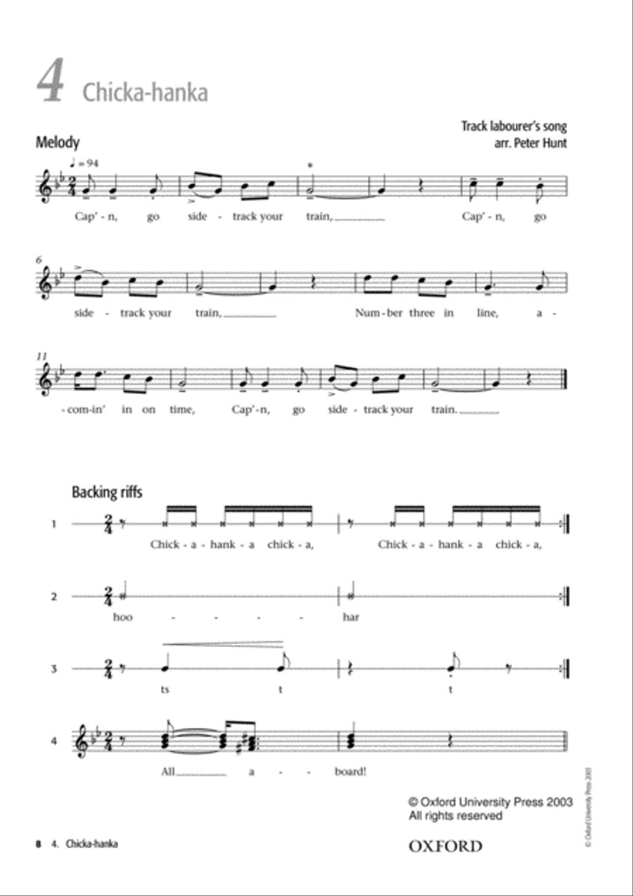 Voiceworks 2 4-Part scores gallery preview page 21