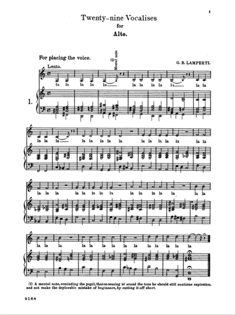 Twenty-Nine Preparatory Vocalises Voice scores gallery preview page 6