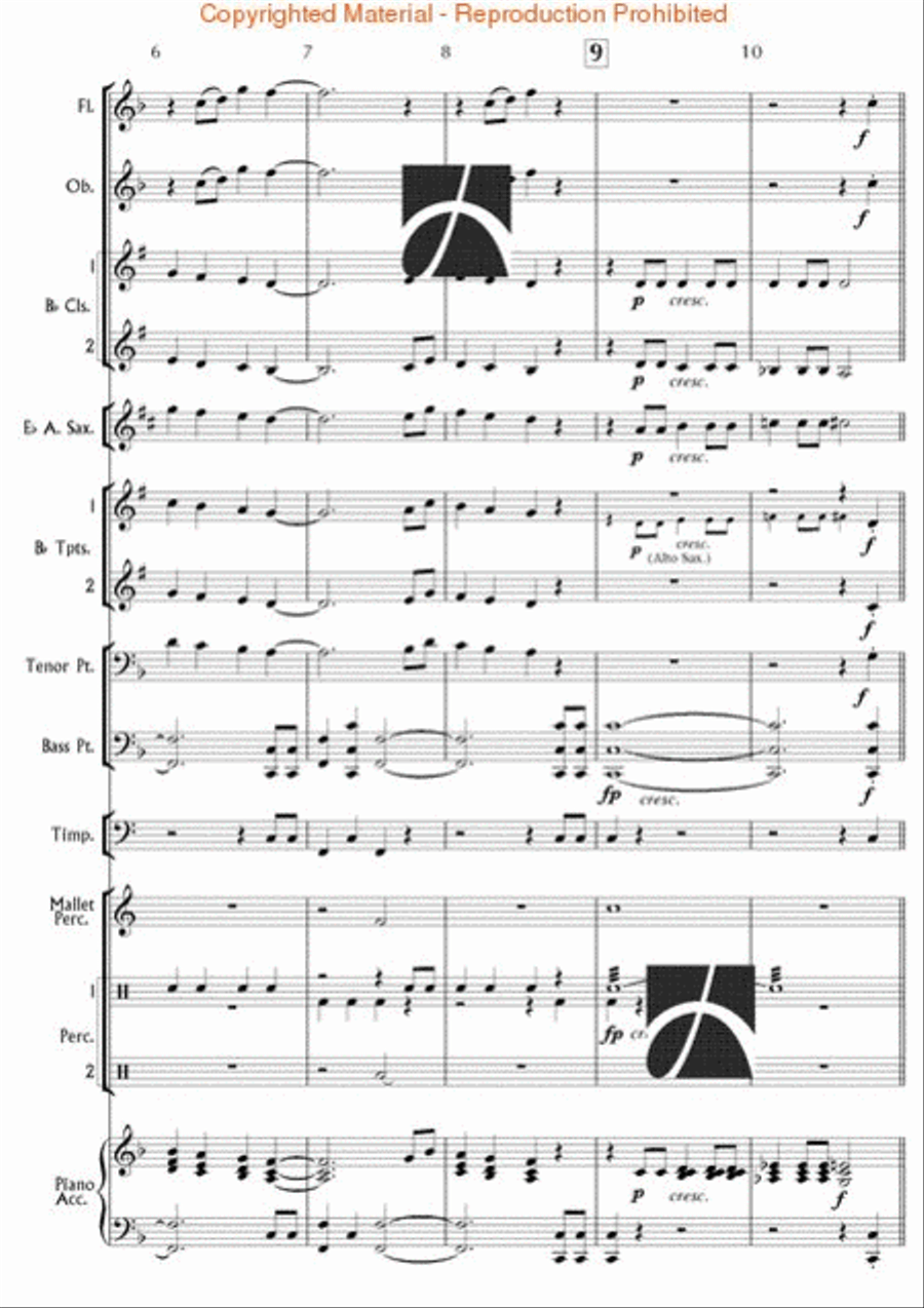 The Big Apple (A New York Symphony)(Symphony No. 2) Concert Band scores gallery preview page 3