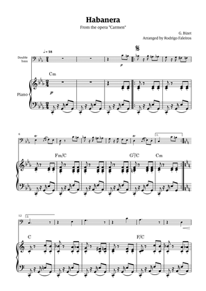 Habanera (for solo double bass w/ piano accompaniment)