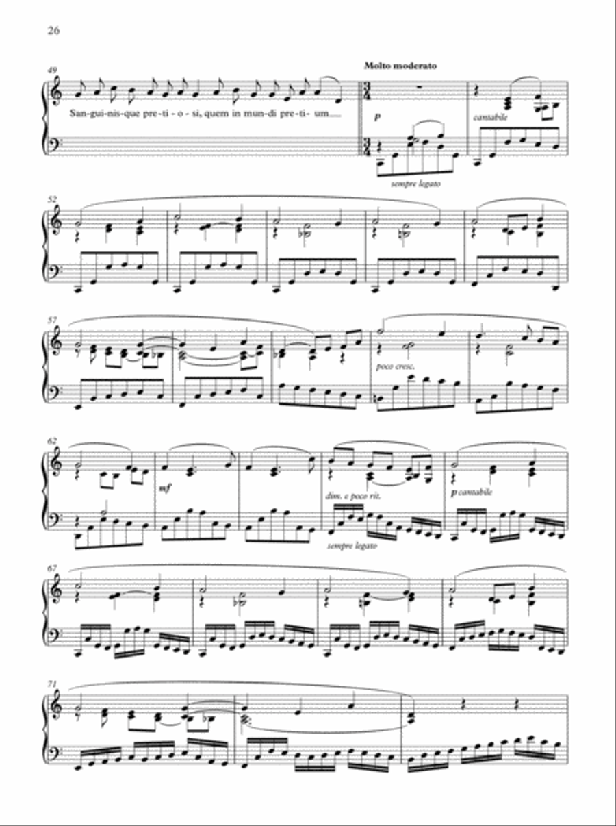 Oxford Book of Lent and Easter Organ Music for Manuals Organ Solo scores gallery preview page 26