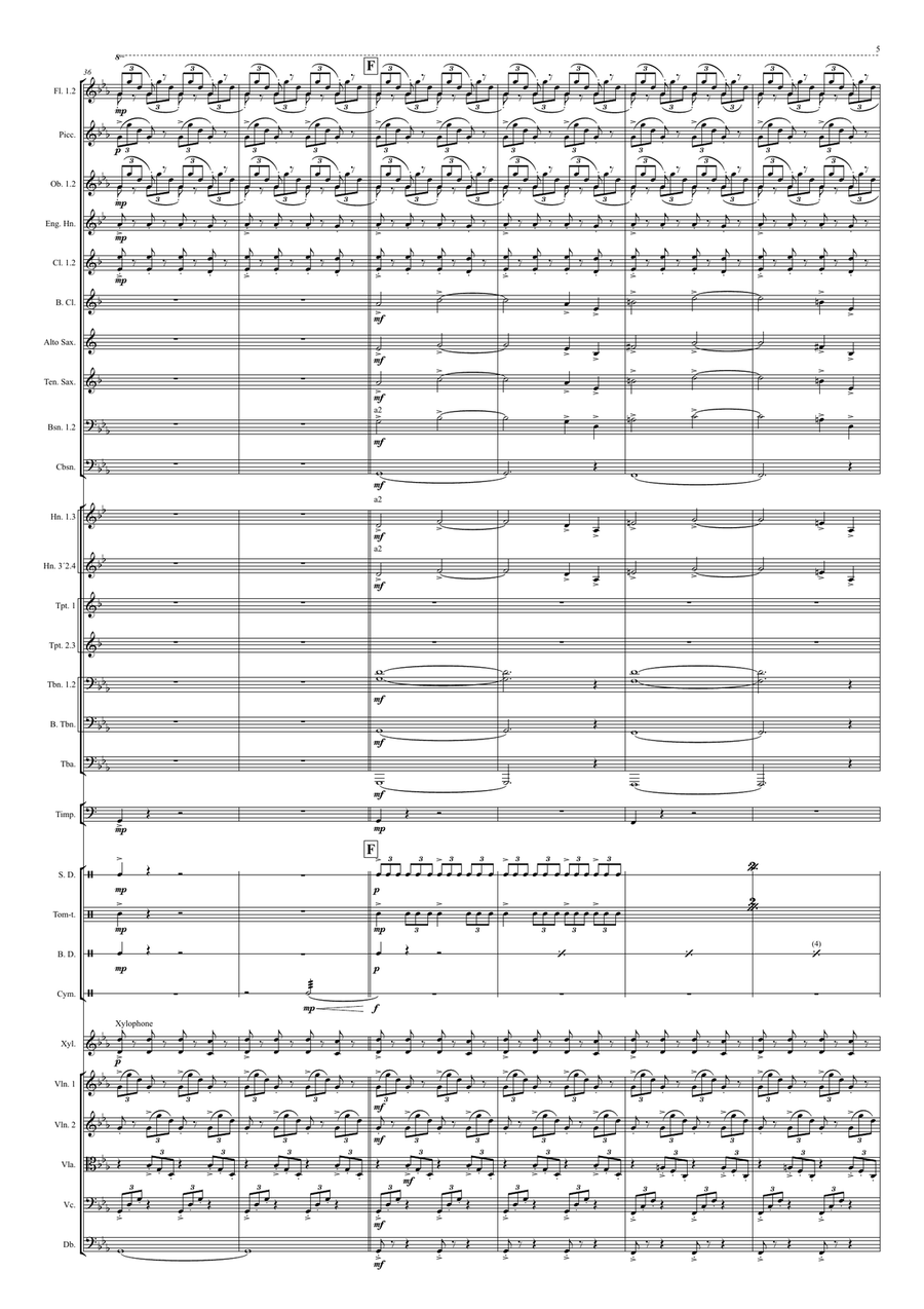 Captain Marvel Full Orchestra scores gallery preview page 5