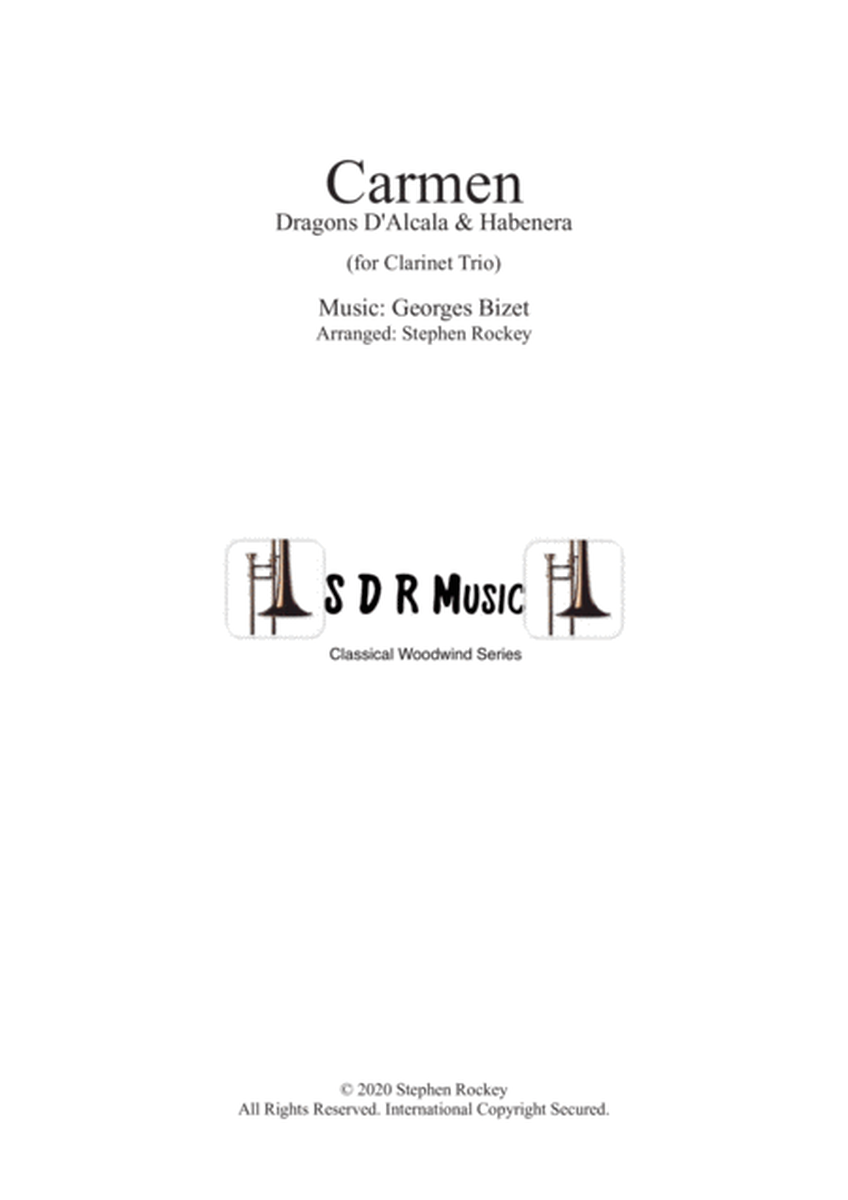 Carmen: 2 Pieces for Clarinet Trio image number null