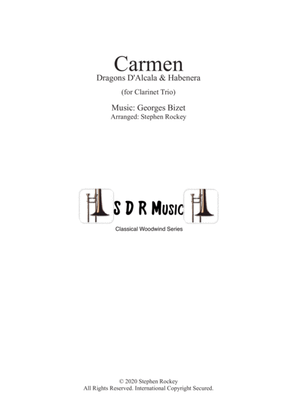 Carmen: 2 Pieces for Clarinet Trio