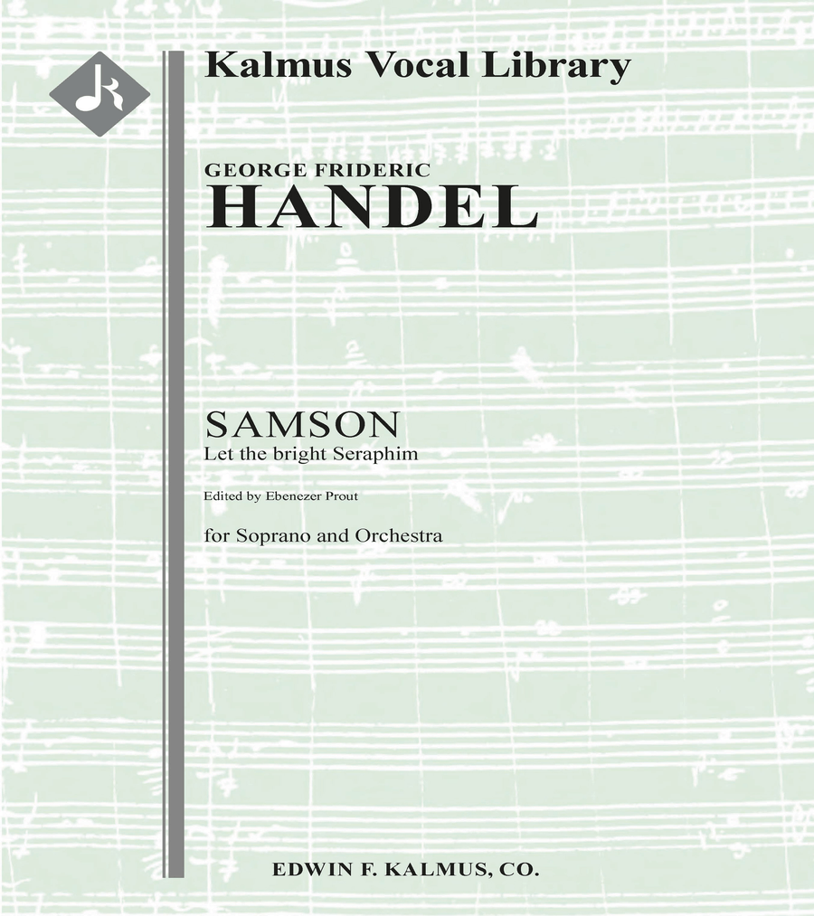 Samson, HWV 57: Let the bright seraphim Orchestra scores gallery preview page 1