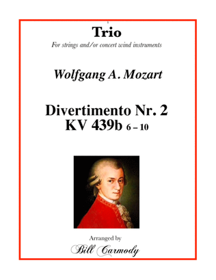Mozart Divertimento Nr 2 concert pitch