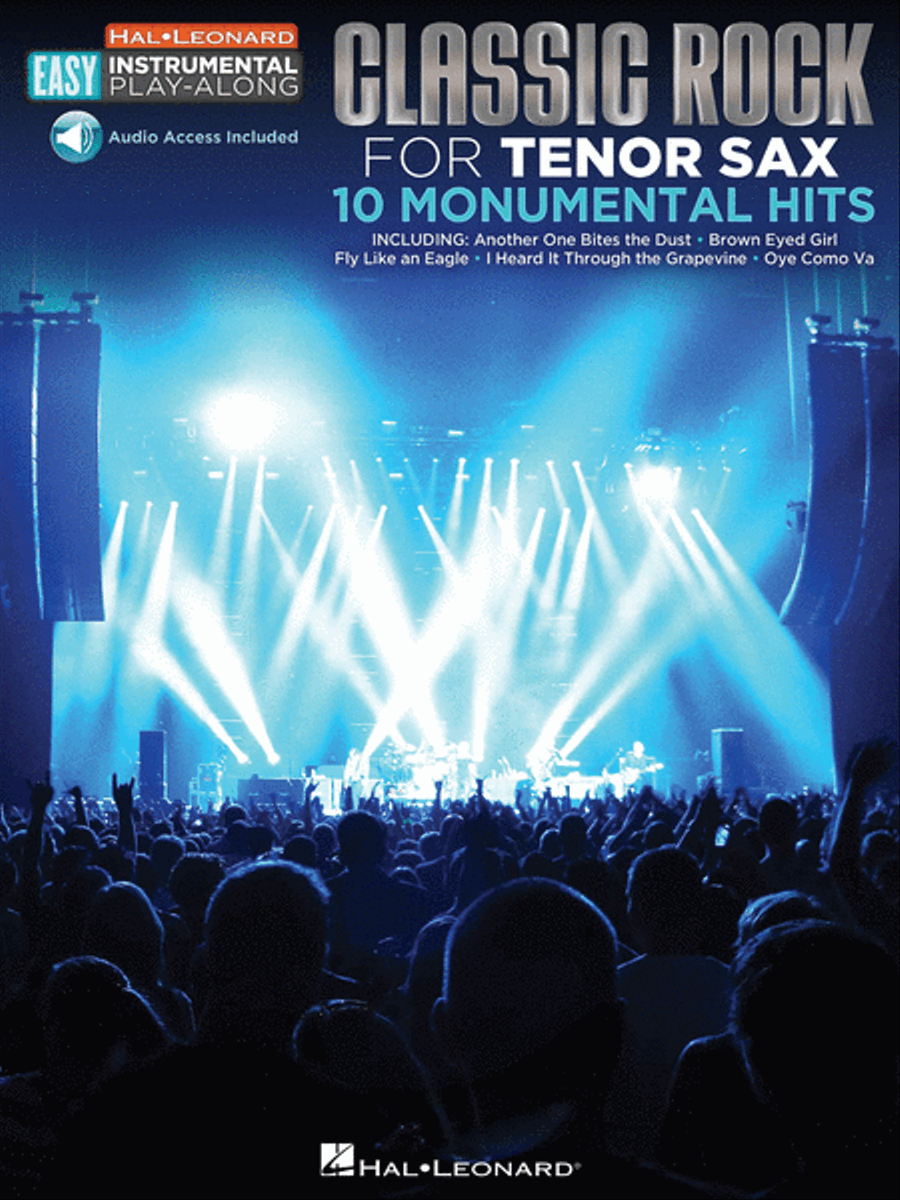 Classic Rock - 10 Monumental Hits Tenor Saxophone scores gallery preview page 1