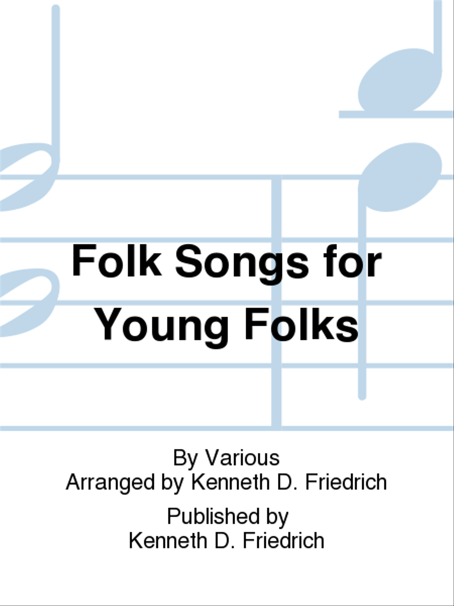 Folk Songs for Young Folks Tenor Saxophone scores gallery preview page 1