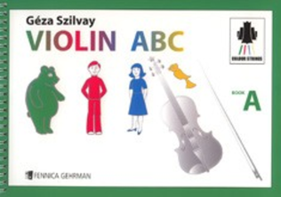 Book cover for Colourstrings Violin ABC, Book A