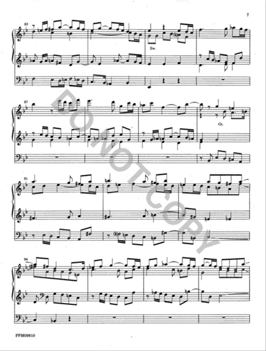 Fantaisie on a National Air Organ scores gallery preview page 8