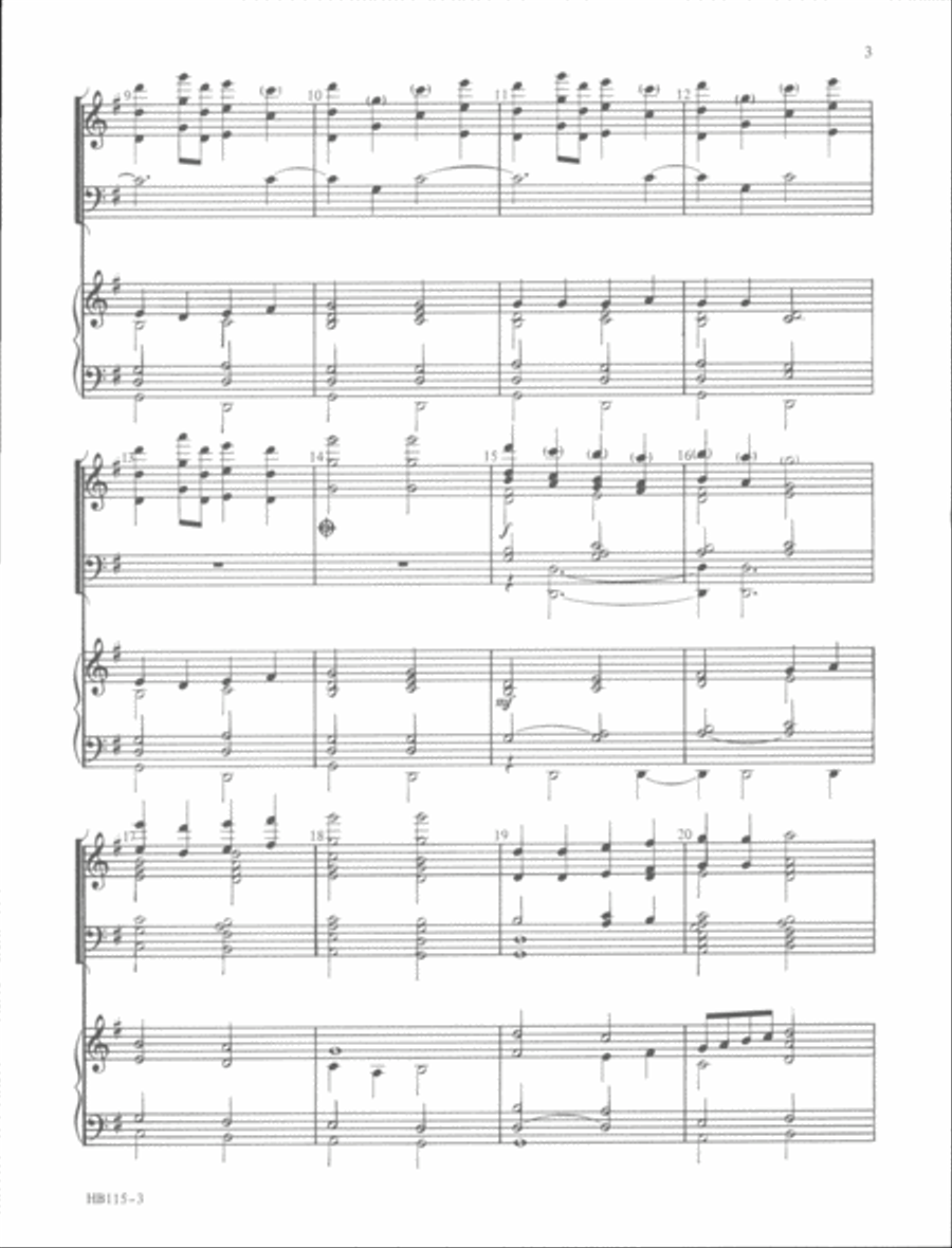 An English Christmas - 3-5 octaves - full score 5-Octaves scores gallery preview page 3