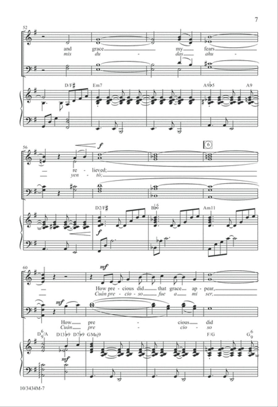How Sweet the Sound How Sweet the Sound 4-Part scores gallery preview page 8
