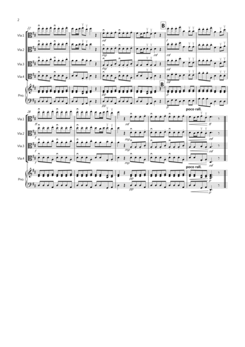 Autumn "Four Seasons" for Viola Quartet image number null