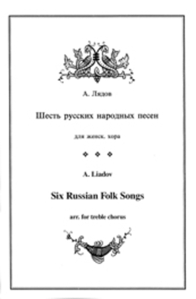 Book cover for Six Russian Folk Songs