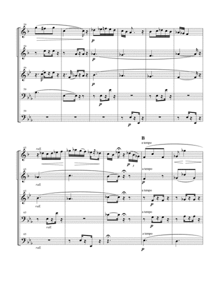 Seguedille from "Carmen Suite" for Brass Quintet image number null