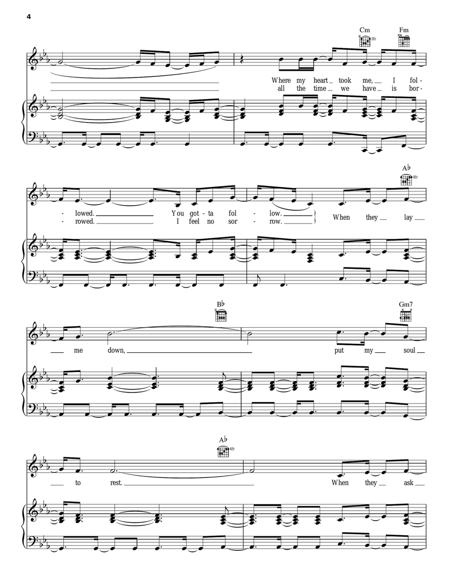 When It's All Over When It's All Over Acoustic Guitar scores gallery preview page 4