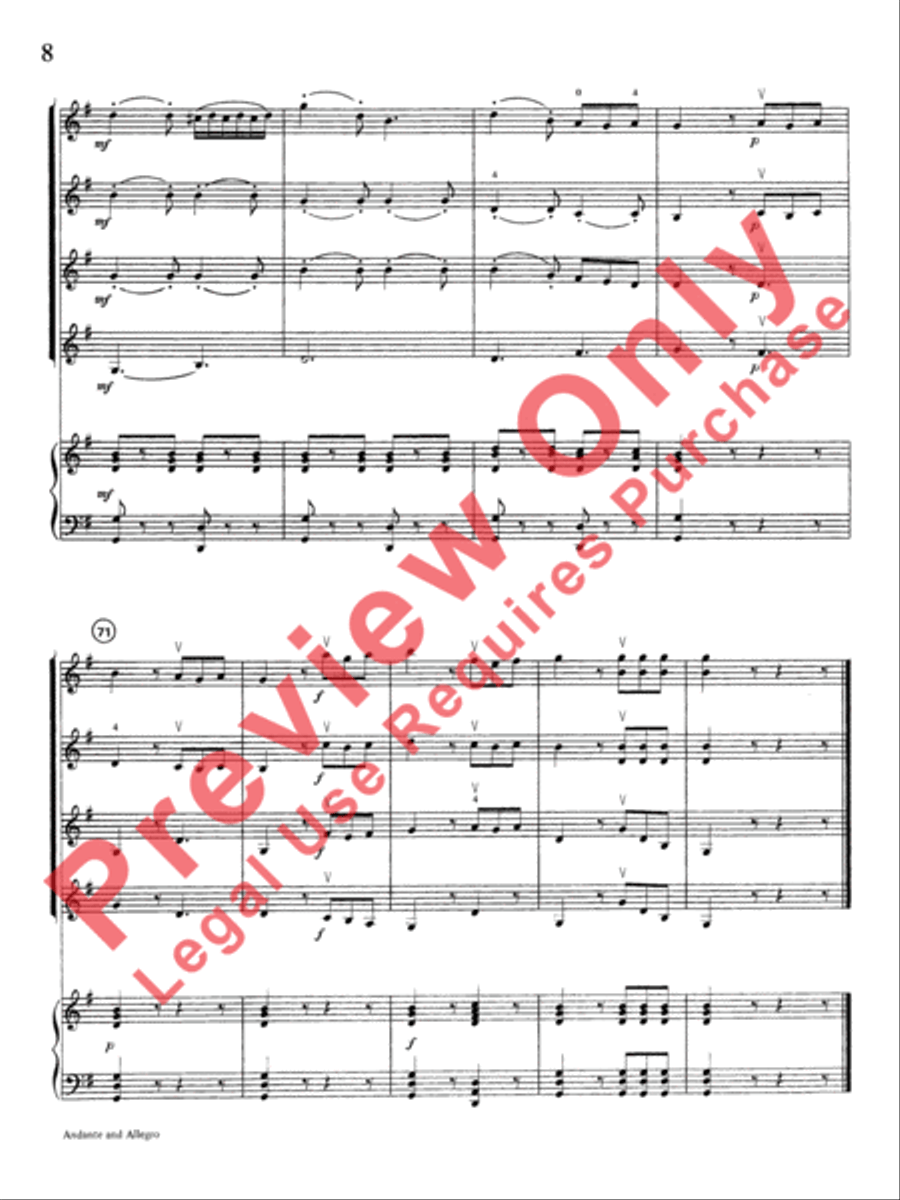 Highland/Etling Violin Quartet Series: Book 2