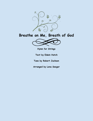 Book cover for Breath on Me, Breath of God