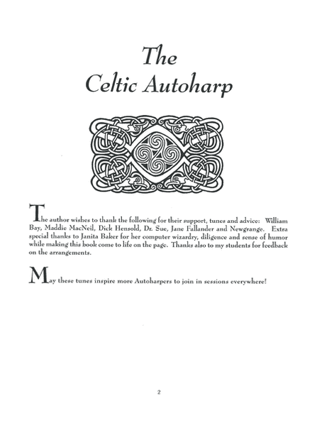 Celtic Autoharp Autoharp - Digital Sheet Music