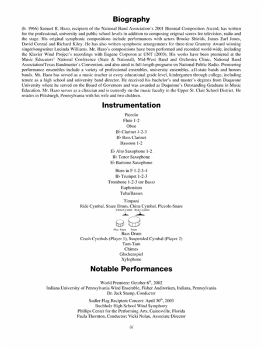 Ride Concert Band scores gallery preview page 2
