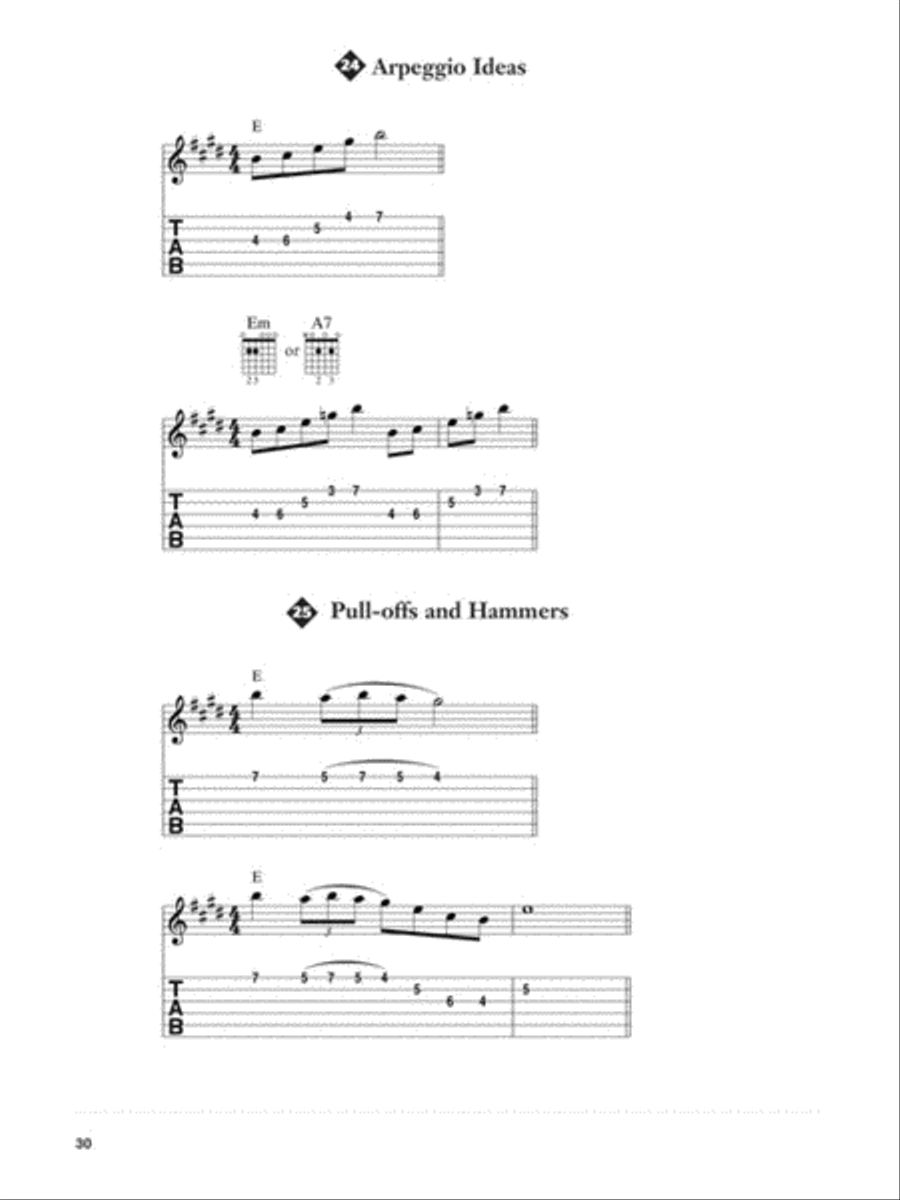 101 Essential Riffs for Acoustic Guitar Acoustic Guitar scores gallery preview page 4