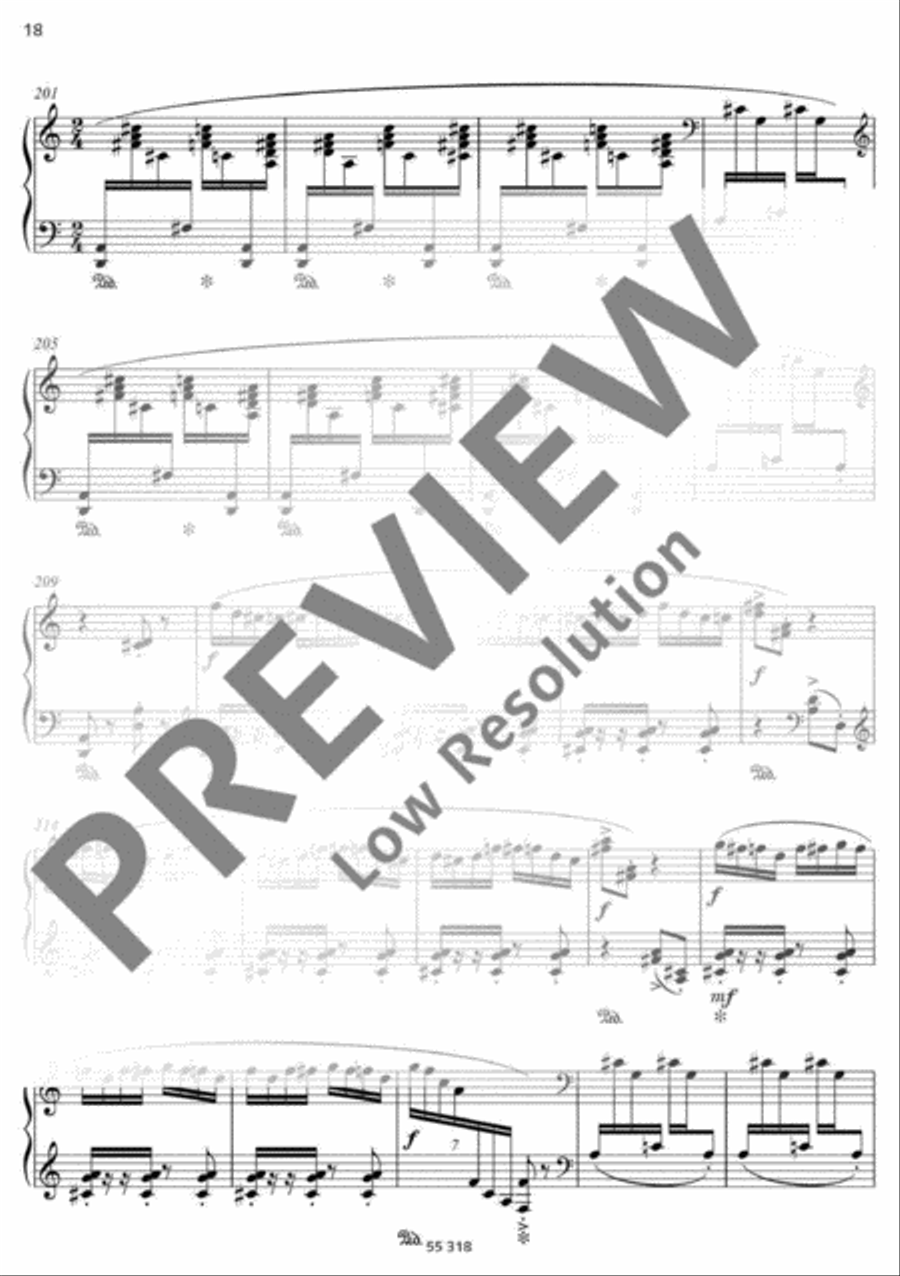 Persian Sketches Piano Solo scores gallery preview page 19