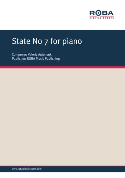 State No. 7 for piano