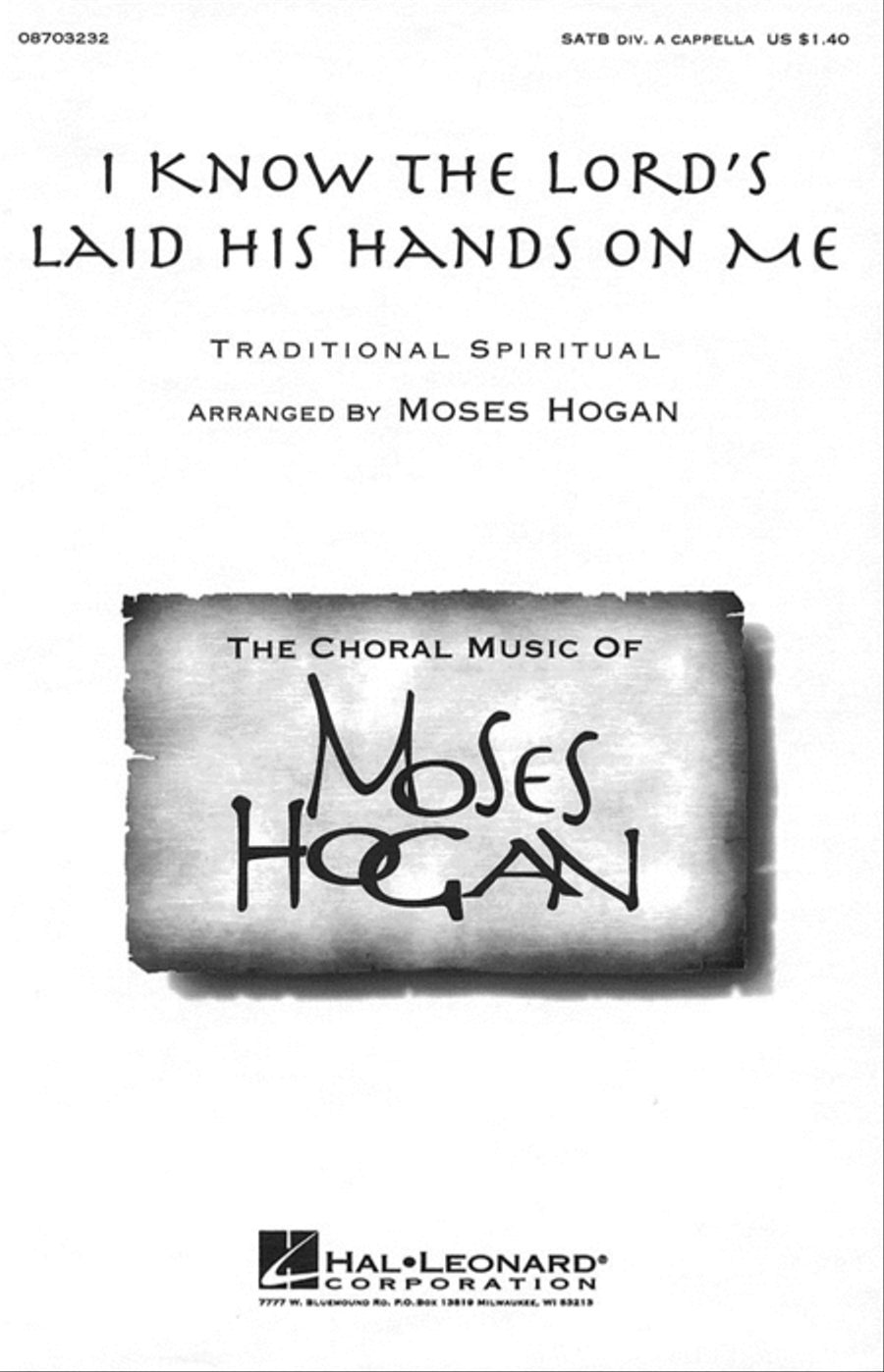 Book cover for I Know the Lord's Laid His Hands on Me