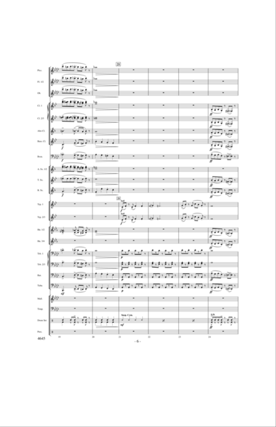 New York: 1927 New York: 1927 Concert Band scores gallery preview page 5
