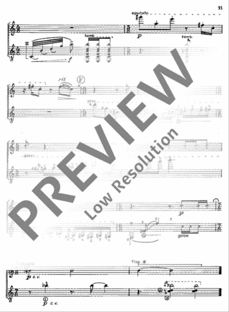 Musica da Camera Alto Recorder scores gallery preview page 12