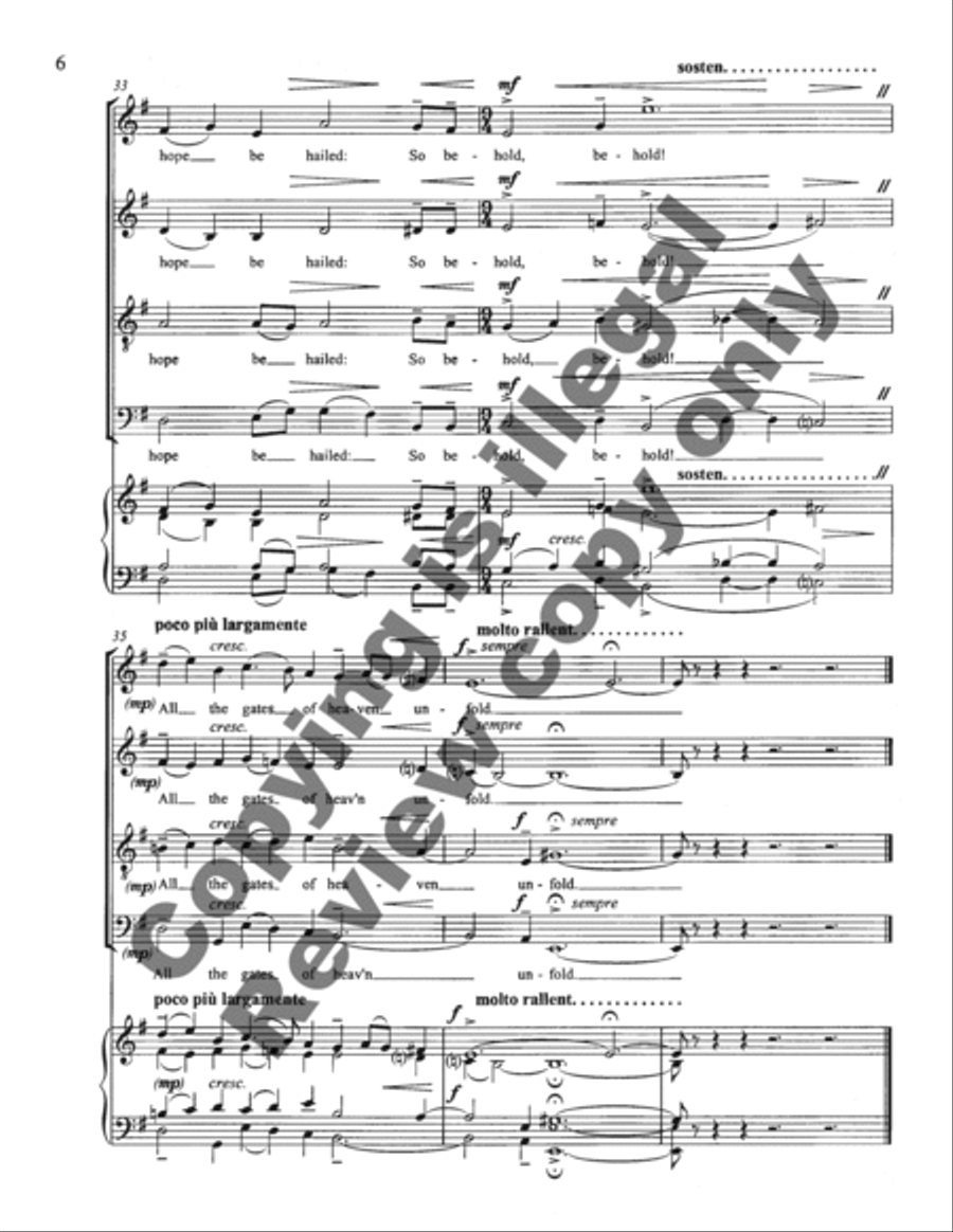 Two Seasonal Carols Two Seasonal Carols 4-Part scores gallery preview page 10