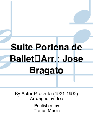 Book cover for Suite Portena de BalletArr.: Jose Bragato