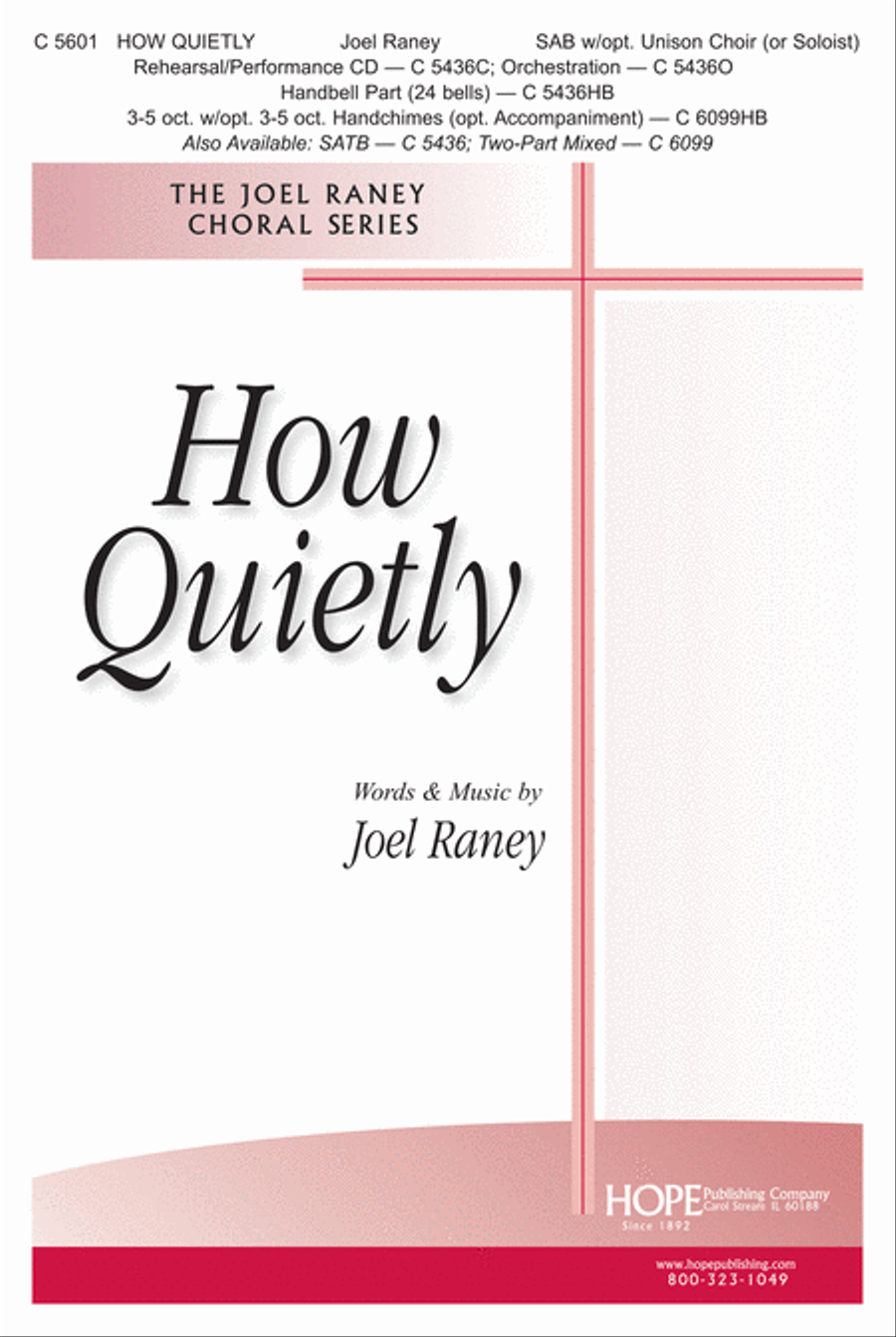How Quietly 3-Part scores gallery preview page 1