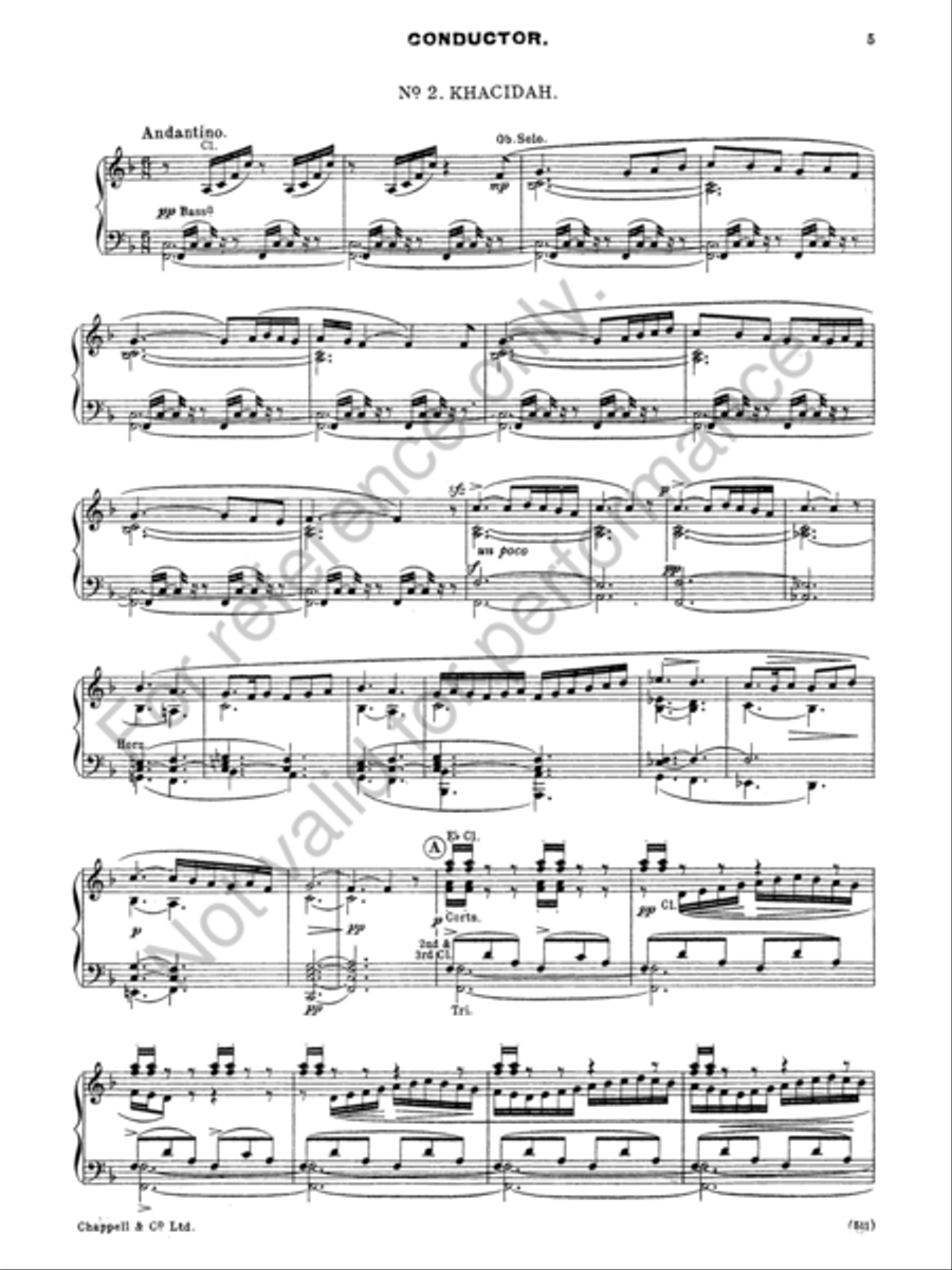 Africaine Concert Band scores gallery preview page 7