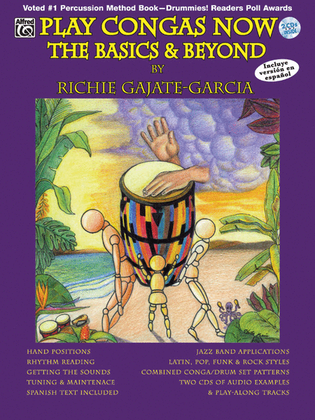 Book cover for Play Congas Now