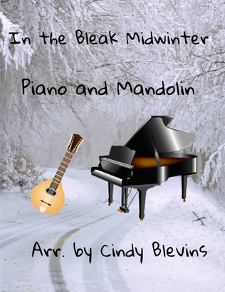 In the Bleak Midwinter, for Piano and Mandolin