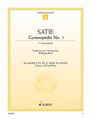 Book cover for Gymnopédie No. 1